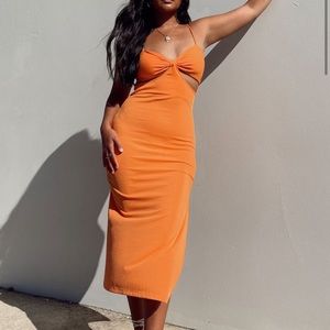 Princess Polly midi cut out dress